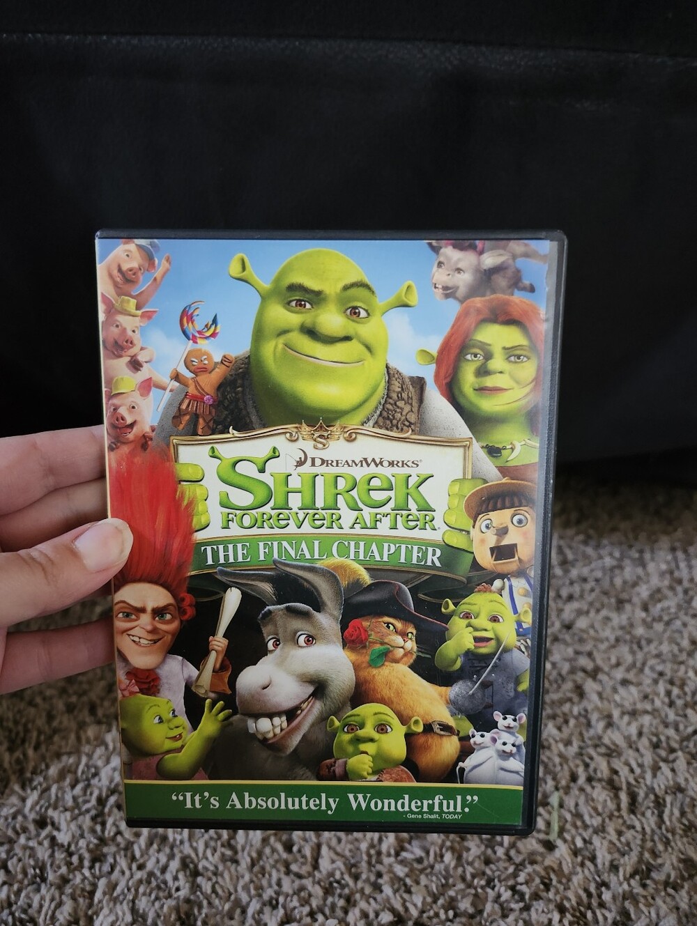 DreamWorks Shrek Forever After DVD - Green, Blue